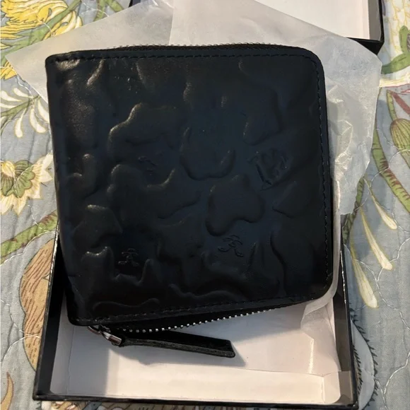 Rip N Dip Jerm Camo Zip Wallet Black Camo