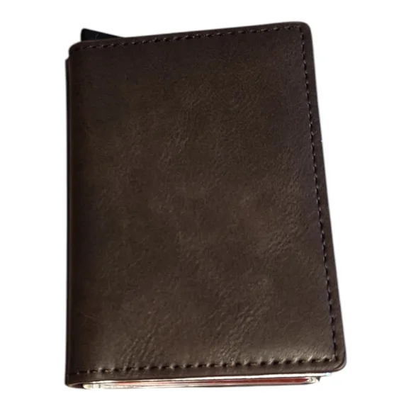 Elegant Brown Leather Wallet