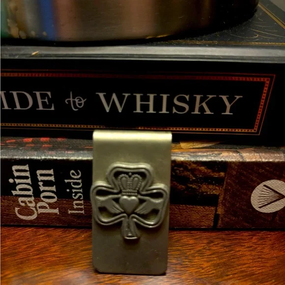 Men's Silver Celtic Money Clip