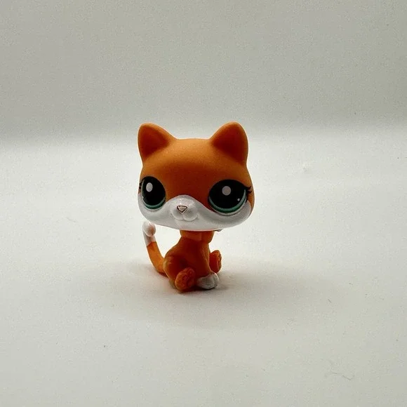 LPS Littlest Pet Shop Orange Shorthair Cat