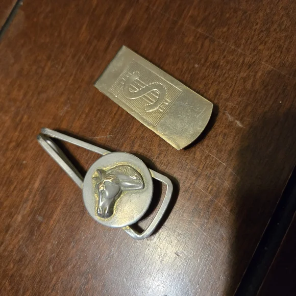 Gold Horse Head Money Clip