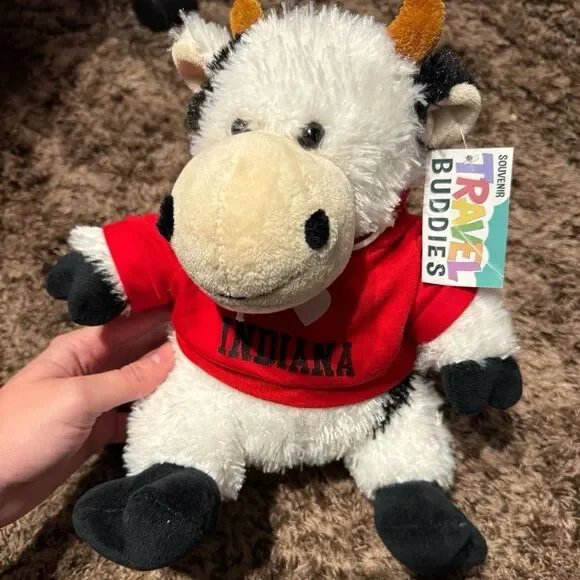 I love Indiana cow‎ plush