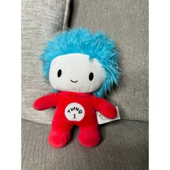 Universal‎ Studios Dr. Seuss Cat In The Hat Thing 1 Plush 9