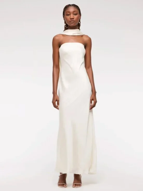 Abercombie The A&F Julia Slip Strapless Scarf