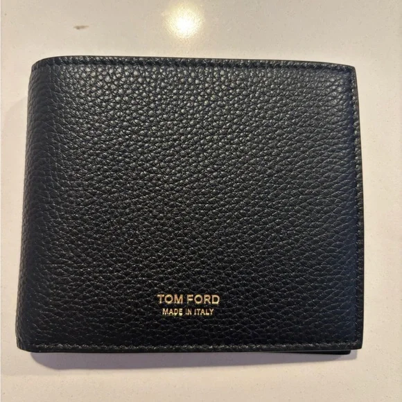 Tom ford black leather wallet
