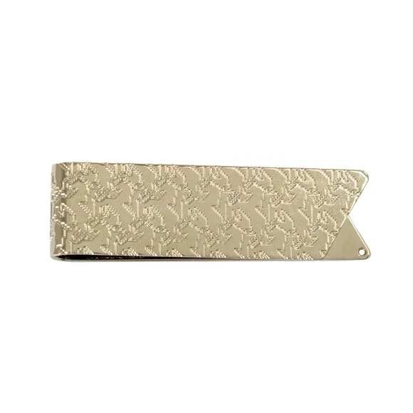Scuderia Ferrari Silver Color 100% Brass Engraved Prancing Horse Money Clip