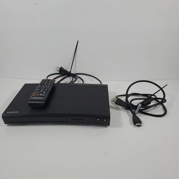 Samsung BD-J57C Smart Curved Blu-Ray Disc DVD Player Streaming With Remote