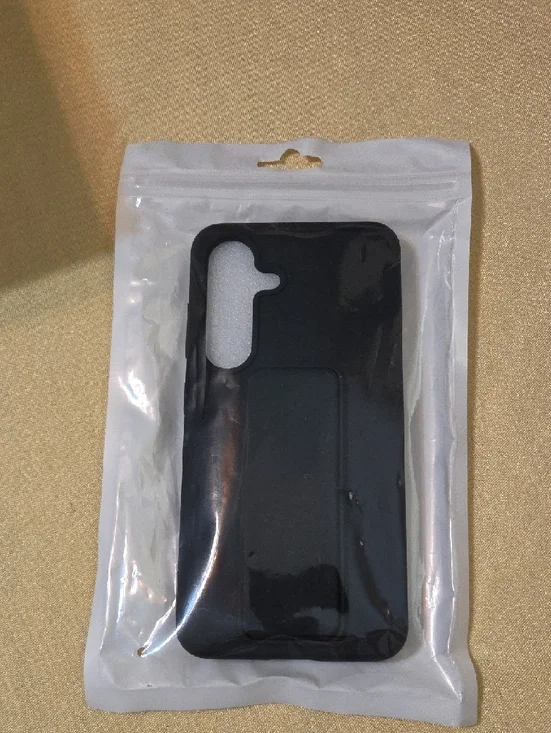 Galaxy S25 Phone Case - Black - with Silicone Stand