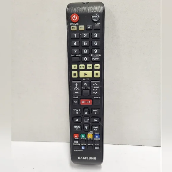 AH59-02402A OEM Remote for Samsung Blu-ray Player HT-E4500 HT-E5400 HT-E5500