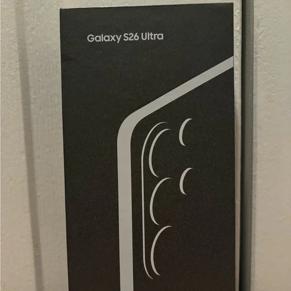 Samsung Galaxy 26 Ultra 256GB Sky Blue Empty Box only With Manual. Model: S948U