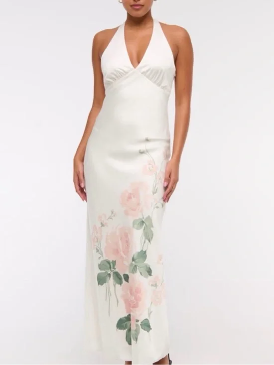 Abercrombie & Fitch - Julia Slip Halter Maxi