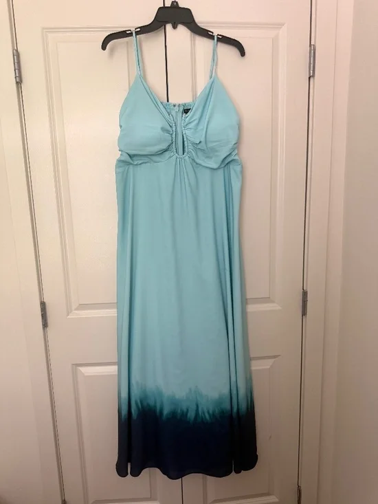 Abercrombie Ombre Wedding Guest Dress
