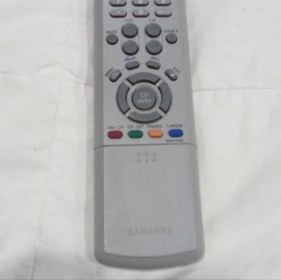 Samsung Silver Remote with Colorful Buttons Bn59-00462