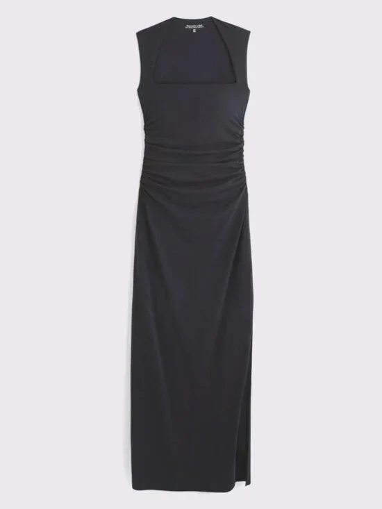 Abercrombie & Fitch The A&F Ava Knit Maxi Dress