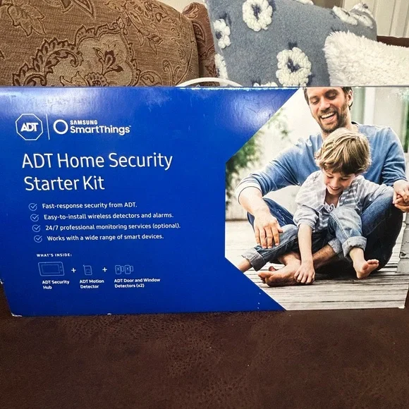 Samsung SmartThings ADT Security Kit - Blue