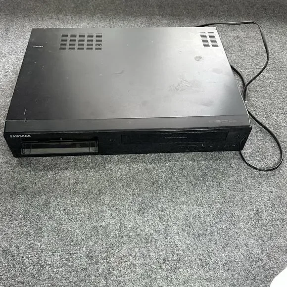 Samsung DVD-VR375 Full HD Dual DVD-Recorder/VCR Video Recorder *READ* No Remote!