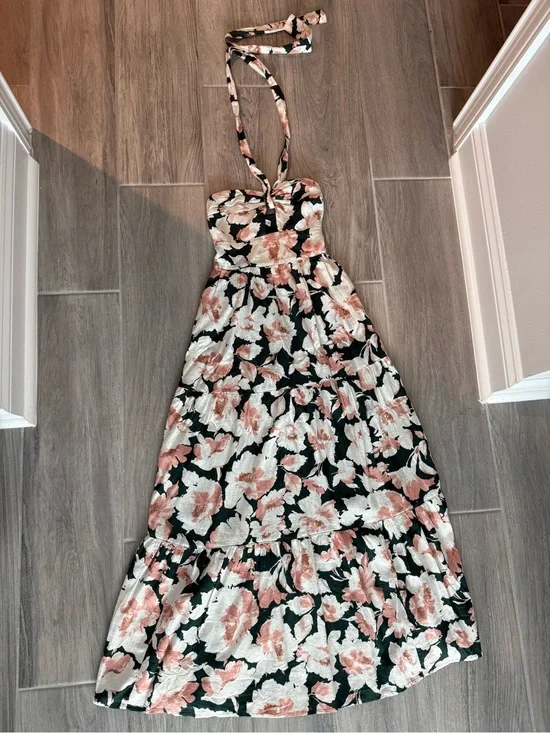 Abercrombie and fitch floral maxi dress