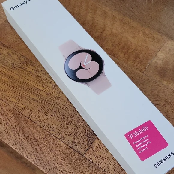Samsung Pink Smartwatch Sleek Design