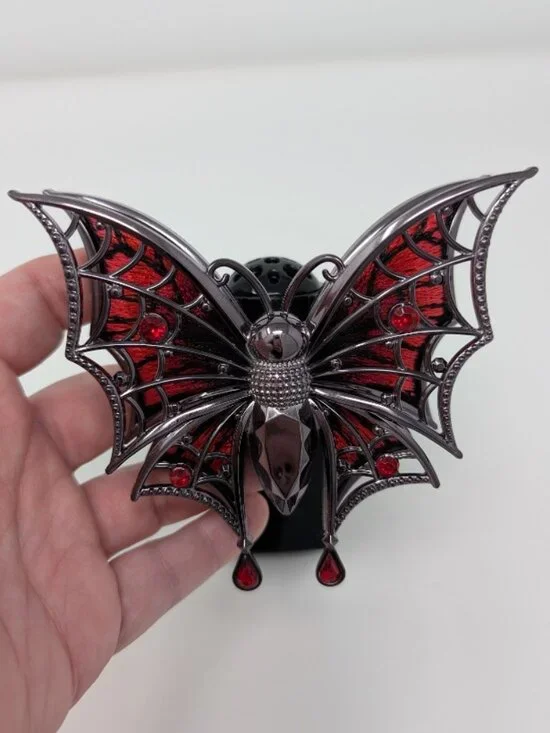 Bath & Body Works Gothic Red Jeweled Butterfly Wallflowers Plug – Halloween 2024