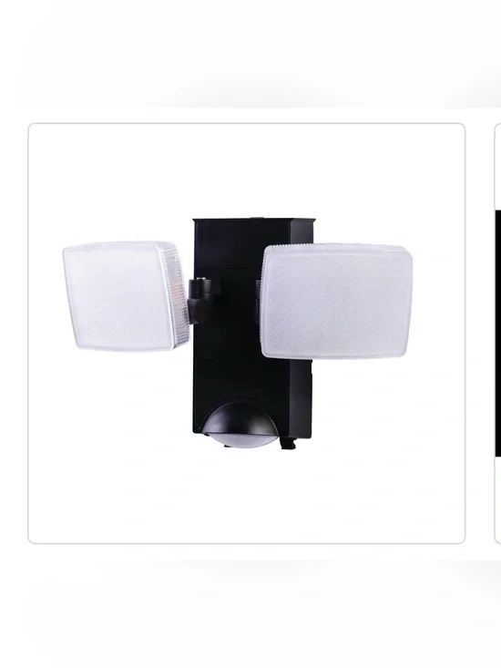 New defiant Outdoor Dual-Head Motion Sensor Floodlight