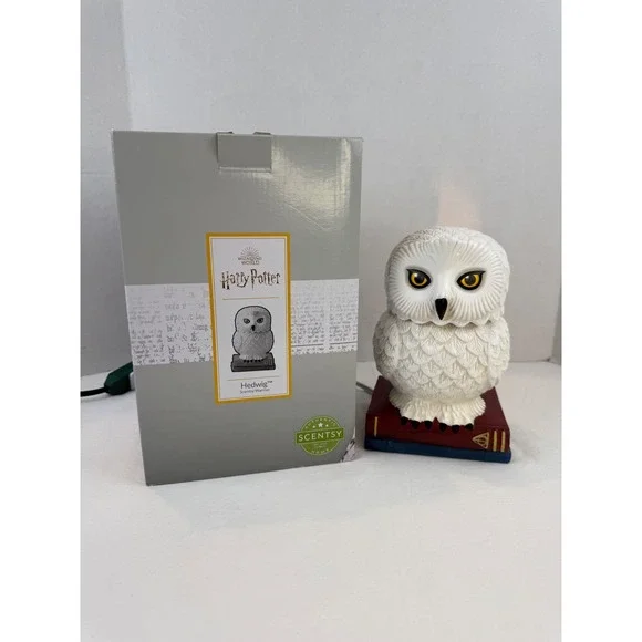 Scentsy Harry‎ Potter Hedwig Owl Wax Warmer Wizarding World Rare