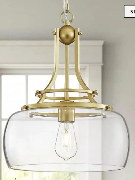 LED GOLD CEILING LIGHT FIXTURE