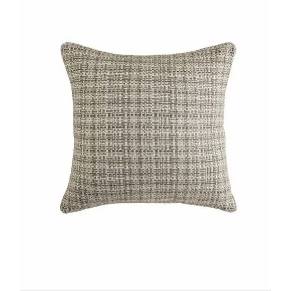 CASAMIA Jijel Tweed 24”x 24” Throw Pillow Cushion