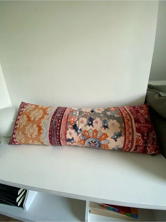Anthropology Accent Lumbar Pillow-COVER ONLY