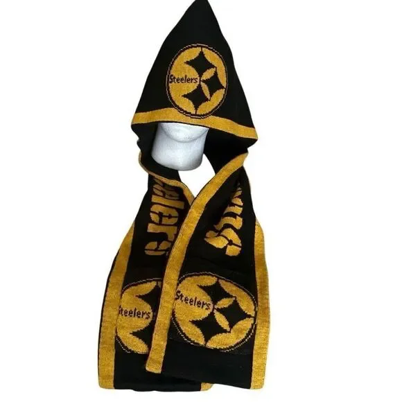 Pittsburgh Steelers NFL Hooded Scarf