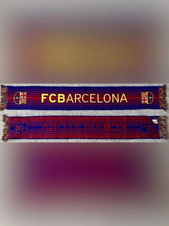 FC Barcelona Spain Soccer Scarf