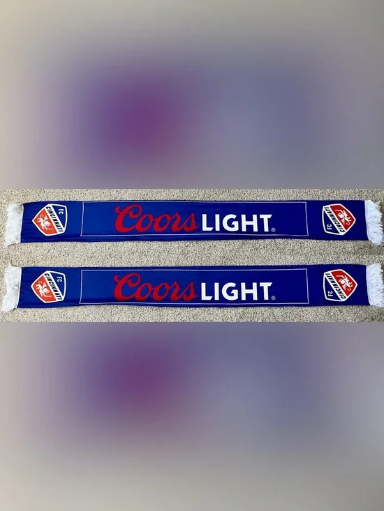 FC Cincinnati Coors Light Soccer Scarf