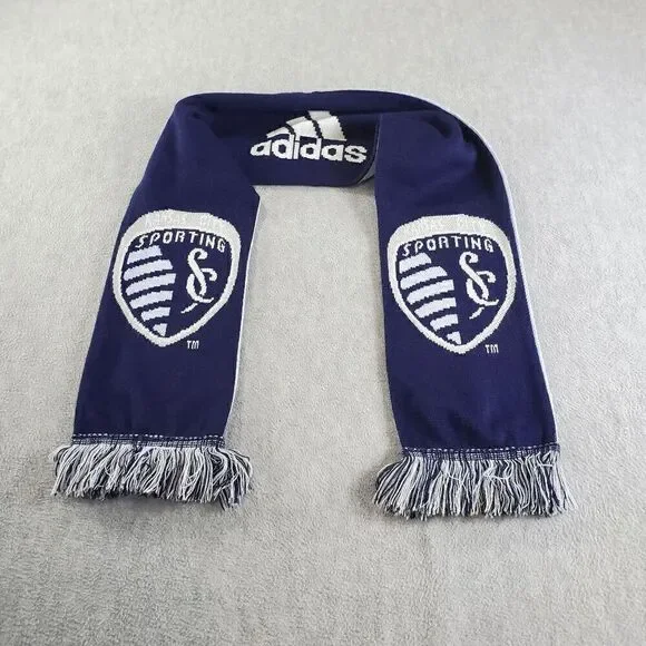 adidas Sporting Kansas City Official Locker Room Scarf - Blue