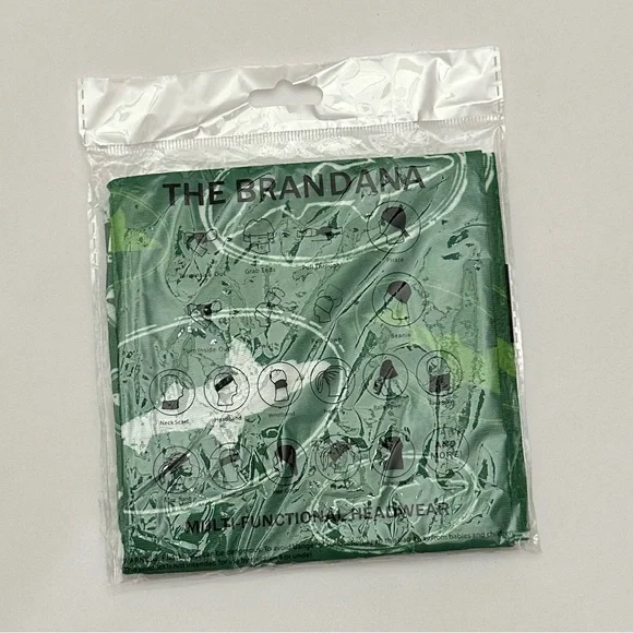 Dogfish Head The Brandana Multi Functional Headwear Wrap in Green Logo