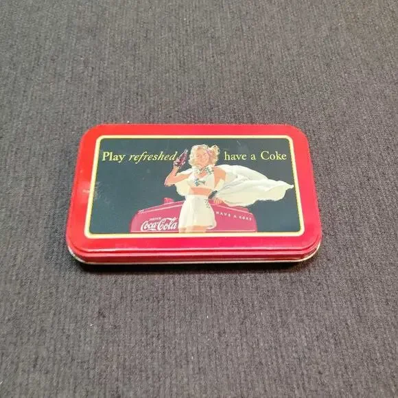 Coca-Cola Play Refreshed Have a Coke Tin Box 2000 Vintage Collectible