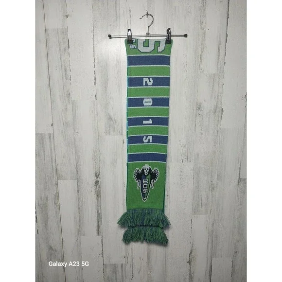 Ruffneck Seattle Sounders FC MLS Soccer Acrylic Scarf Made in UK