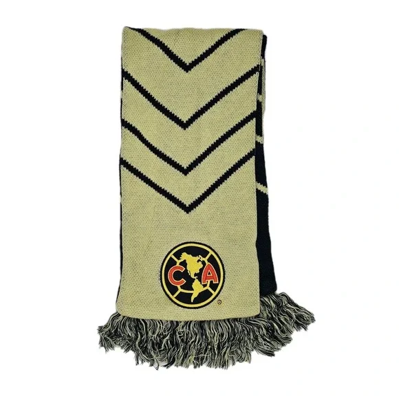 Club America Nike Reversible Soccer Scarf Liga MX Fan Gear Team Colors FIFA