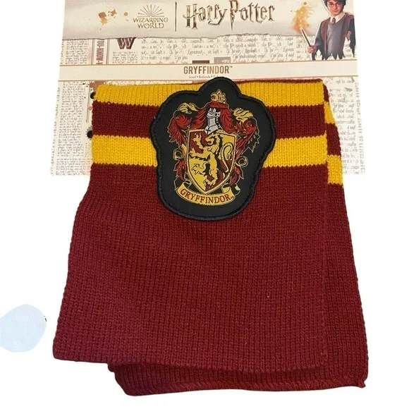 Harry Potter Gryffindor Scarf NEW Red Gold Yellow Universal Studios