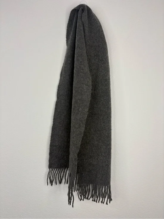 Reserve Patrick James Heather Gray 100% Cashmere Scarf