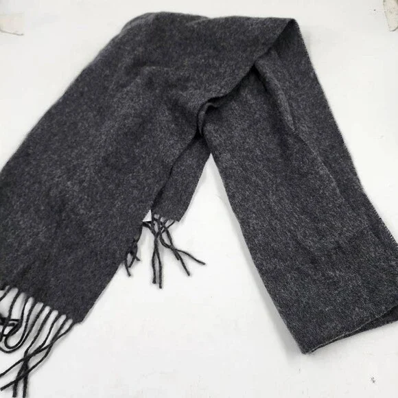 The Men's Store at Bloomingdale's Solid Cashmere Scarf One Size Charcoal