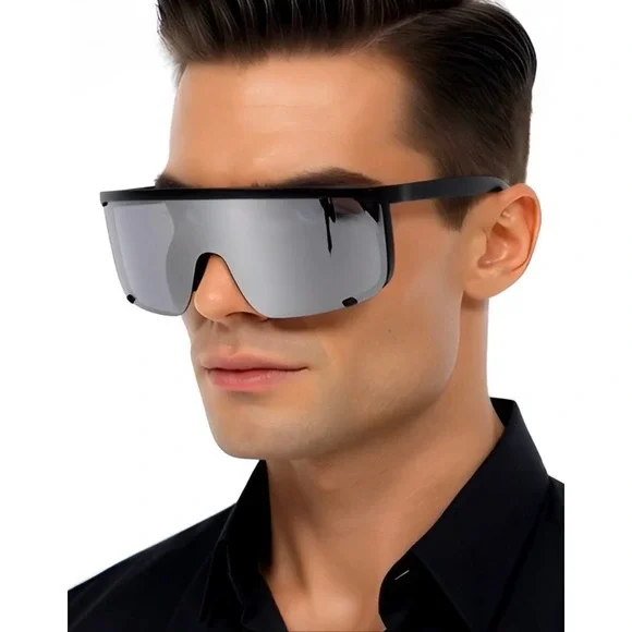 Dark Wost Sports Sunglasses Cycling Cricket‎ Trekking HYDROPHOBIC Full Coverage