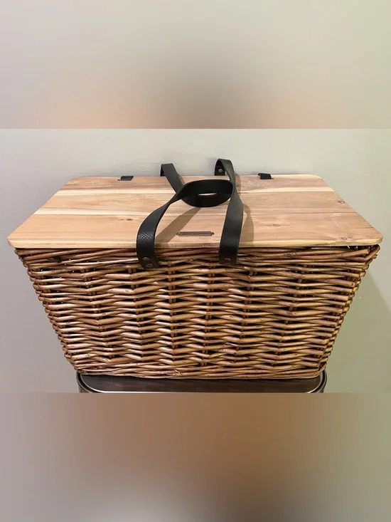Hearth & Hand Magnolia Picnic Basket