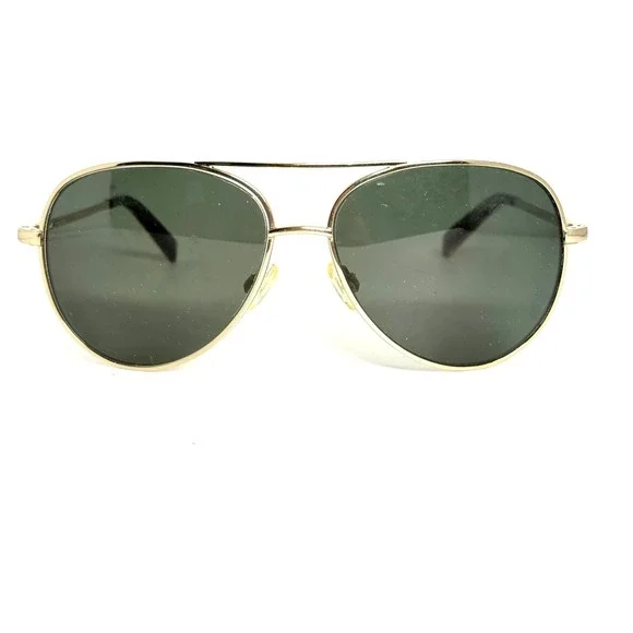 Warby Parker Batten 2200 Aviator Sunglasses Gold  56-13-140 Mens Womens