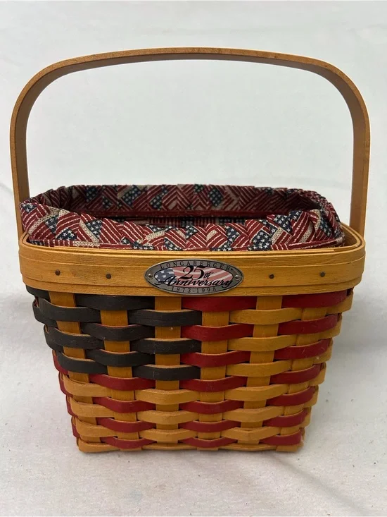 Longaberger 1998 25th Anniversary Basket