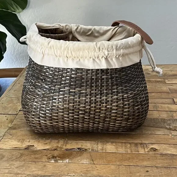 Bike Basket With Cup Holder 11.5