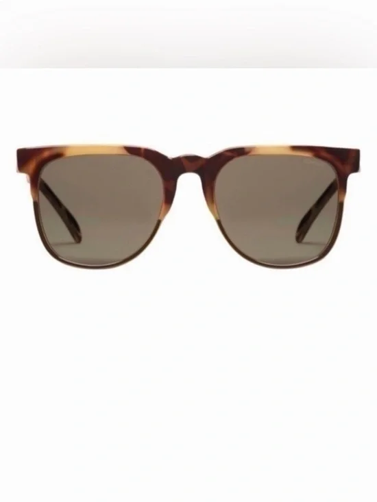 Komono Tortoise Shell Sunglasses NEW Brown w/ Green Lens Riviera Green Tortoise