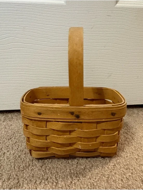 Longaberger Small Woven Wood Basket