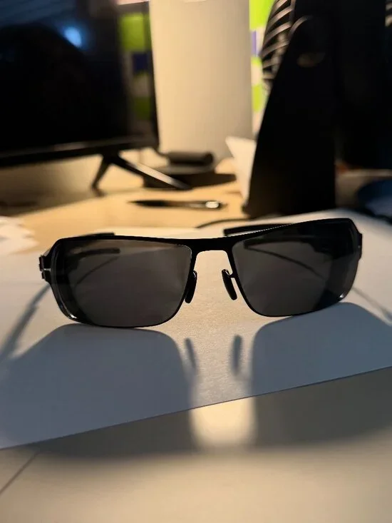 Ic! Berlin Jesse Black Sunglasses Frames