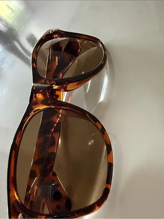 Tortoiseshell Wayfarer Sunglasses - Brown Lenses