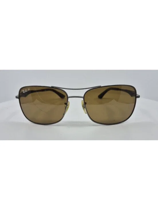 RAY-BAN RB3515 029/83 Gunmetal Aviator Black Sunglasses Frames Only 61-17-145