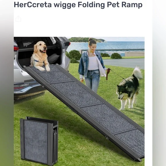 HerCcreta Wiggi Dog Folding Ramp